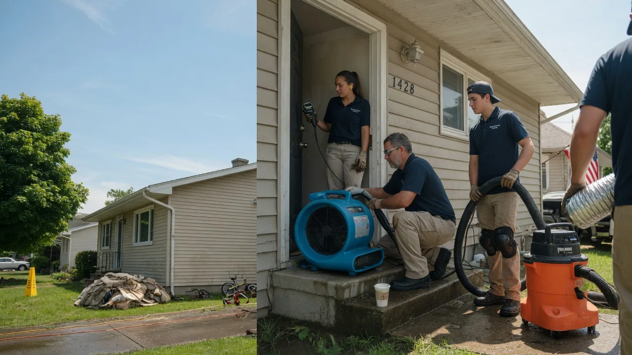 Water Damage Restoration in Depauw, IN near me